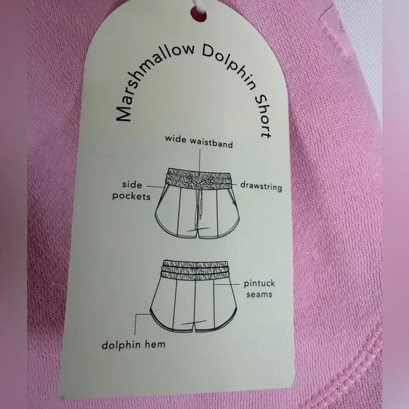 Blogilates Women's Marshmallow Dolphin Shorts - Pink M - Picture 13 of 16